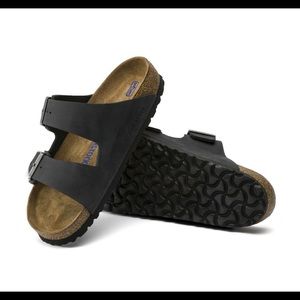 Mens black Birkenstocks